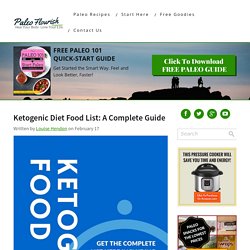 Ketogenic Diet Food List: A Complete Guide