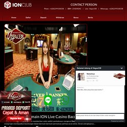 Keuntungan Bermain ION Live Casino Baccarat
