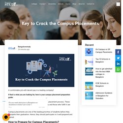 7 Key to Crack the Campus Placements
