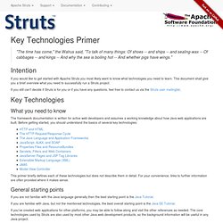 Key Technologies Primer