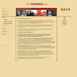 KeyAupairs-China - Vermittlungsablauf