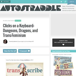 Clicks on a Keyboard: Dungeons, Dragons, and Trans-Feminism