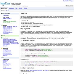 keyczar - Google Code