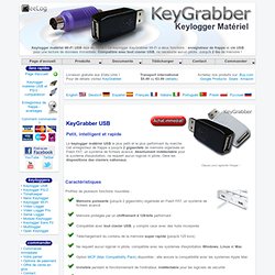 Keylogger Matériel - KeyGrabber USB