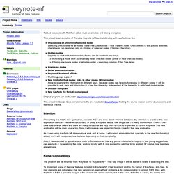 KeyNote NF - Notes Organizer