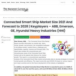 Keyplayers – ABB, Emerson, GE, Hyundai Heavy Industries (HHI) – The Manomet Current