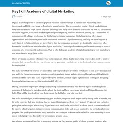 KeySkill Academy of digital Marketing - KeySkill ACADEMY