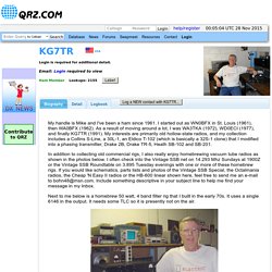 KG7TR - Callsign Lookup by QRZ.COM