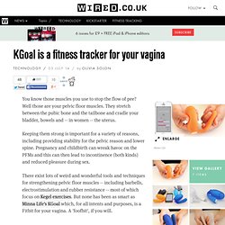 KGoal is a fitness tracker for your vagina