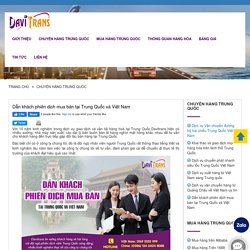 Dẫn khách phiên dịch mua bán tại Trung Quốc và Việt Nam