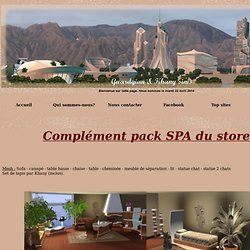 Khany Sims - Mesh "SPA" complément pack Spa du store - Sims 3