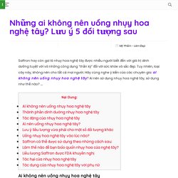 Những ai không nên uống nhụy hoa nghệ tây? Lưu ý 5 đối tượng sau