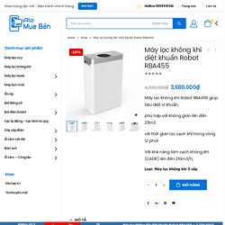 Máy lọc không khí diệt khuẩn Robot RBA455 - alomuaban.com