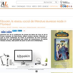 Kibookin, le réseau social de littérature jeunesse made in Montreuil