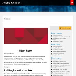 Adobe Kickbox