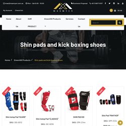 Buy Shin pads & kickboxing shoes