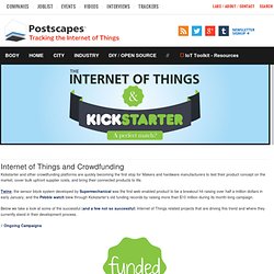 Internet of Things and Kickstarter. A perfect match?