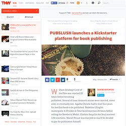 PUBSLUSH launches a Kickstarter platform for book publishing