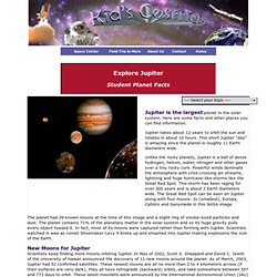 Kid's Cosmos: Facts about Jupiter