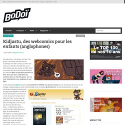 Kidjustu, des webcomics pour les enfants (anglophones)