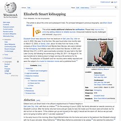 Elizabeth Smart kidnapping