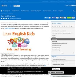 Kids and learning
