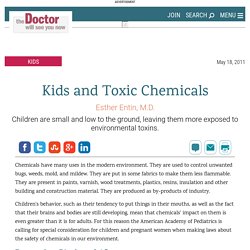 Kids and Toxic Chemicals