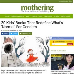 20 Kids' Books That Defy Gender Stereotypes