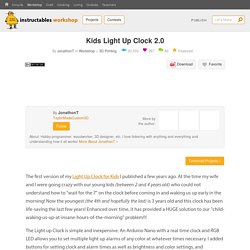 Kids Light Up Clock 2.0 : 6 Steps