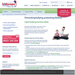 Cyber Bullying and Online Safety - Parents and Carers