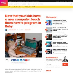 KidsRuby Teaches Your Children How to Program