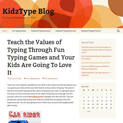 Keyboard Resources For Kids