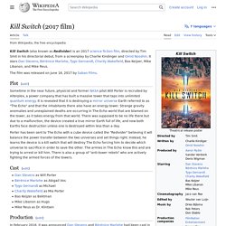 Kill Switch (2017 film) - Wikipedia