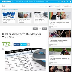 8 Killer Web Form Builders for Your Site
