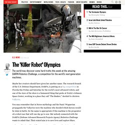The 'Killer Robot' Olympics