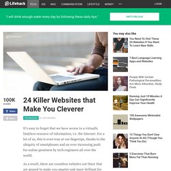 25 Killer Websites that Make You Cleverer