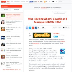 Gowalla Foursquare Battle It Out
