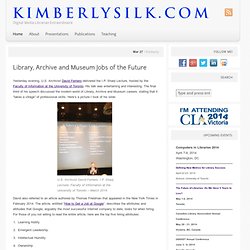 KimberlySilk.com - The musings of a digital media librarian