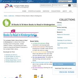 50 Books & 50 More Books to Read in Kindergarten