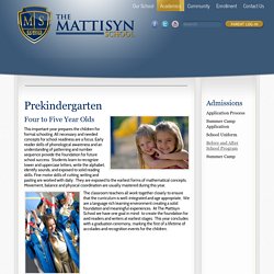 Pre-Kindergarten Program Palm Beach - TheMattisynSchool