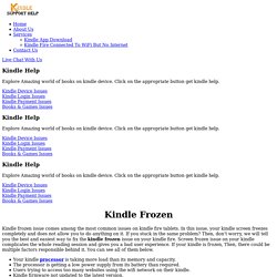 Fix Kindle screen frozen issue
