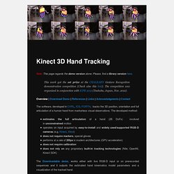Kinect 3D Hand Tracking