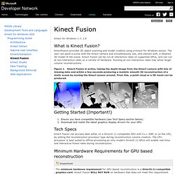 Kinect Fusion