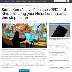 South Korea's Live Park uses RFID and Kinect to bring your Holodeck fantasies one step nearer
