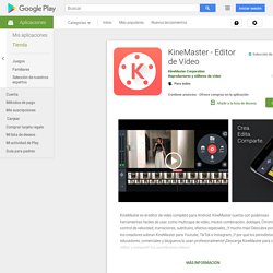 KineMaster - Editor de Vídeo - Aplicaciones en Google Play