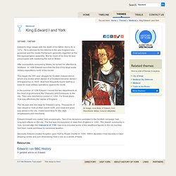 King Edward I and York: History of York