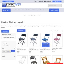 Folding Chairs For Sale - Front Row Furniture