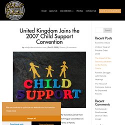 United Kingdom Joins the 2007 Child Support Convention