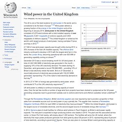 Wind power in the United Kingdom