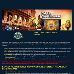 Register Kingkong Slot